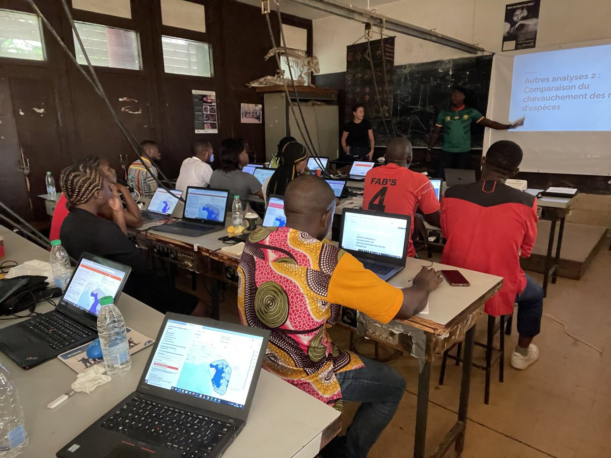 The two last days have been incredible for me. Getting the chance to teach ENM to PhD students at my former Univeristy in Yaounde 1 together with @Katie_Allen9. All I wish is to do it again very soon…