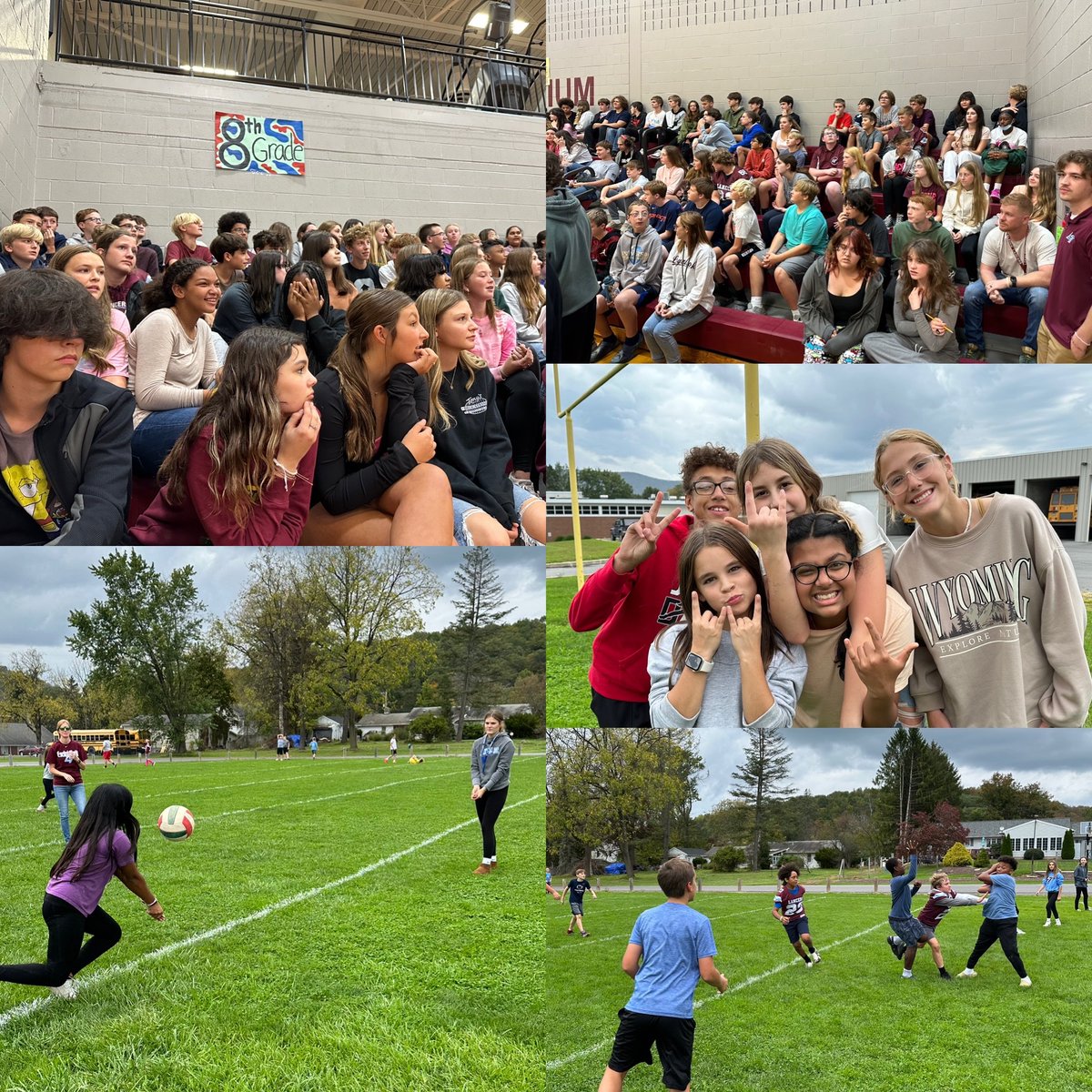 LTMS_Principal's tweet photo. It was a SPECIAL day here at our secondary campus! 8th grade students attended the HS Homecoming Pep Rally, while our 6th and 7th grade students enjoyed some time outside doing what they love! Happy Friday! ⚽️ 🏈🏐🙌🏻 #lancerpride #BeALancer https://t.co/WmaZnXYjYw
