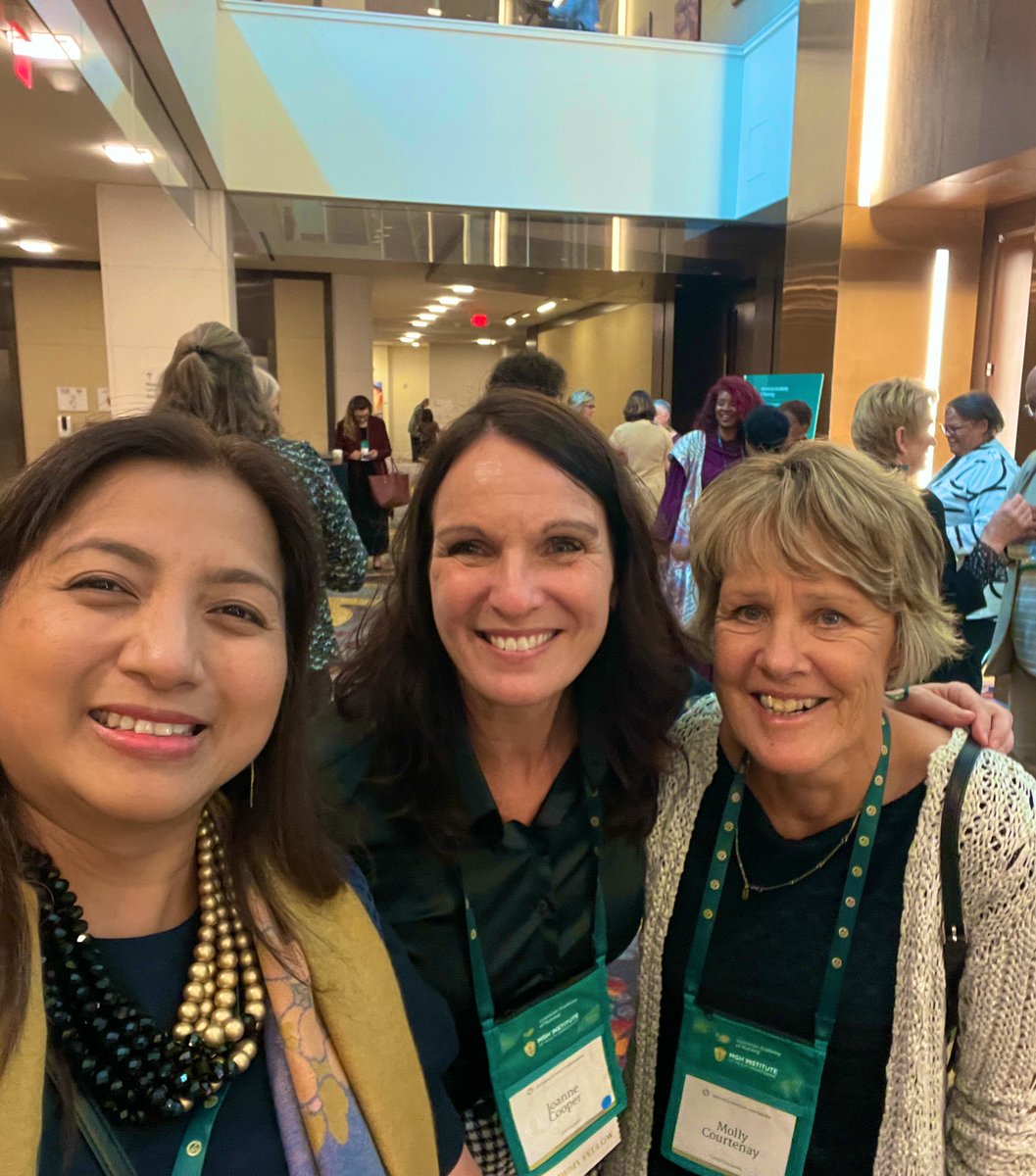 Wonderful reunion w/ UK colleagues at <a href="/AAN_Nursing/">American Academy of Nursing</a> Conference! Welcome to the Academy <a href="/drjoanne_cooper/">Jo Cooper RN PhD FAAN💙</a> <a href="/parveenazamali/">Prof Parveen Ali</a> <a href="/RuthOshikanlu/">Dr Ruth Oshikanlu MBE RN RM RHV QN FRCN FAAN FRSPH</a> &amp; Molly Courtenay!