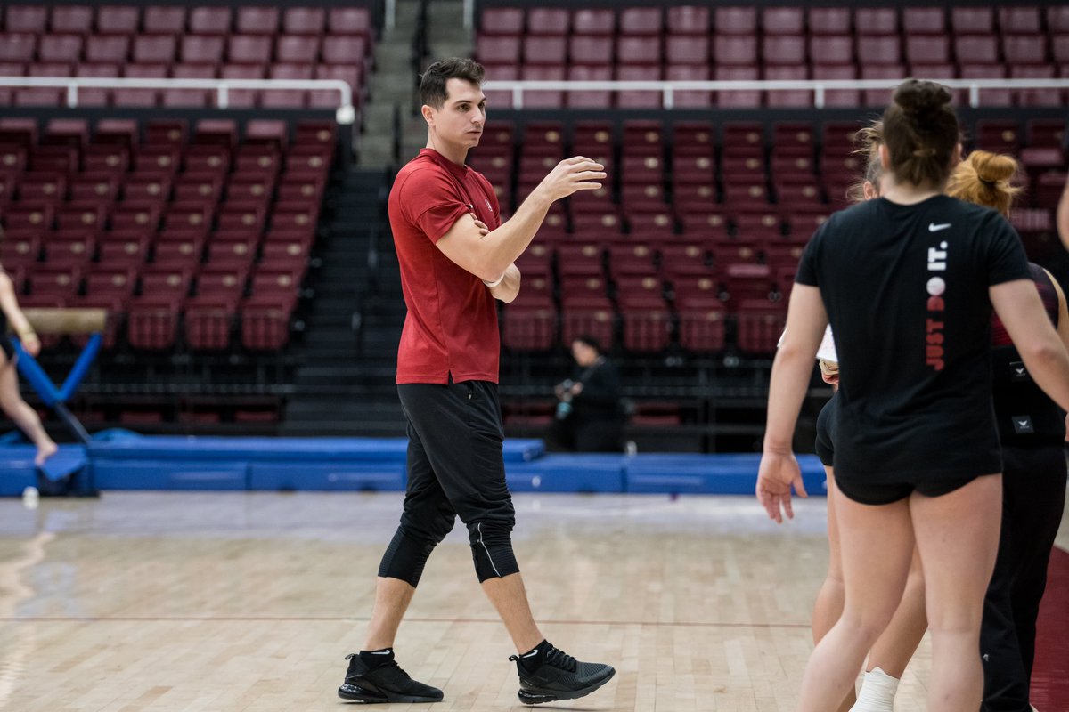 StanfordWGym's tweet photo. Happy National Coaches Day to the best coaching staff in the NATION. 

We can’t wait for this upcoming season under your incredible leadership! 

#GoStanford https://t.co/cSPjUeCPia