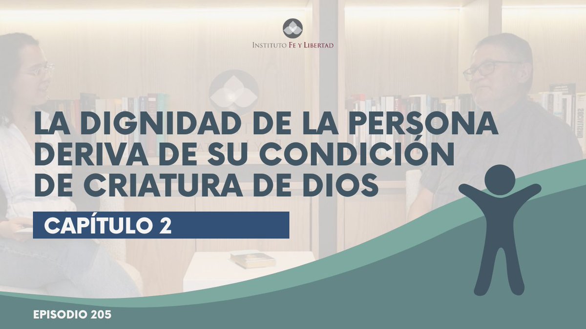 Todos, sin excepción, estamos destinados por Dios a vivir con compasión hacia los demás. 🤝

Capítulo 2: La dignidad de la persona deriva de su condición de criatura de Dios

Escucha el segundo capítulo de esta serie. Invitado de hoy, Moris Polanco 👇

feylibertad.org/205-la-dignida…