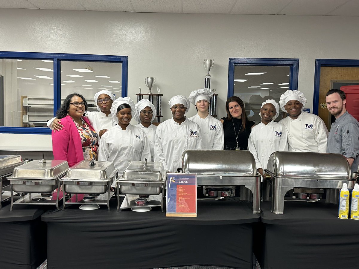 Mh_culinary's tweet photo. It’s been a busy few weeks for MHS culinary from the southern region meeting to the CTACE acceleration meeting. Also congratulations to @BrowardCTE  new director @msformoso. Thank you for letting us show off a little bit. More to come can’t believe we are only a few months in. https://t.co/zTrpQMWQYh