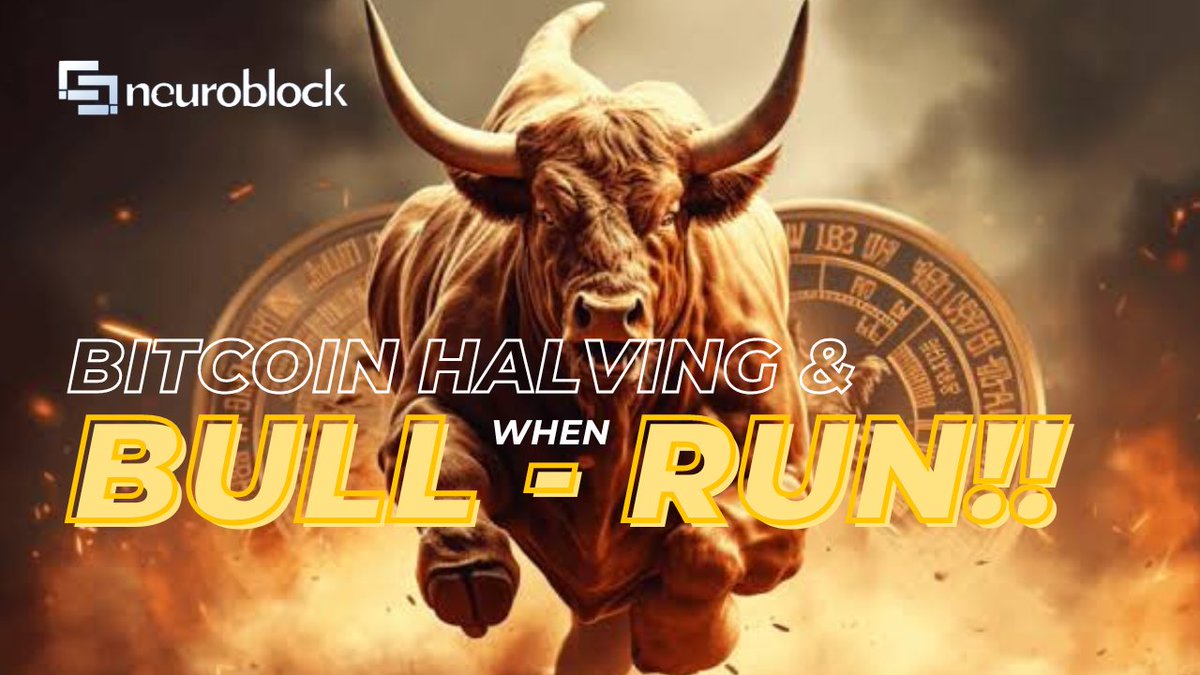 Neuro_block_'s tweet photo. The Bitcoin Halving Effect will Fuel the next Bull Run 

Are we in for another epic #Bitcoin bull run? 📈🐂

Join the conversation and share your insights! 🧐 
#CryptoTrends #BTC #BullRun #BitcoinHalving #CryptoNews https://t.co/jdOOOasqUE