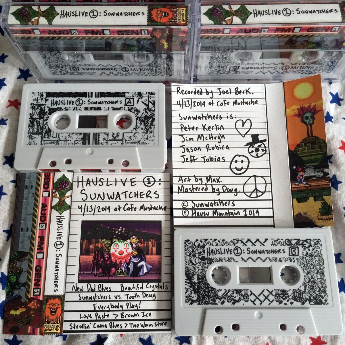 Hausu Mountain (@hausumountain) on Twitter photo Back in stock from a distributor return:
2x copies of HausLive 1: <a href="/SunwatchersBand/">Sunwatchers</a> at Cafe Mustache 4/13/2019
These are very unlikely to be repressed, so grab it now if you're interested!
sunwatchers.bandcamp.com/album/hauslive… Back in stock from a distributor return:
2x copies of HausLive 1: <a href="/SunwatchersBand/">Sunwatchers</a> at Cafe Mustache 4/13/2019
These are very unlikely to be repressed, so grab it now if you're interested!
sunwatchers.bandcamp.com/album/hauslive…