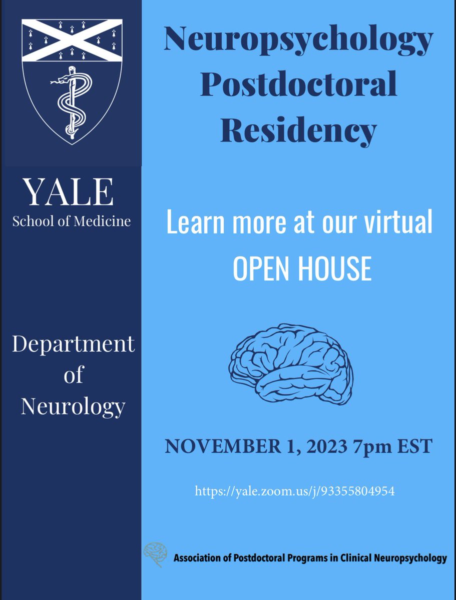 Lucas Driskell, PsyD (@lucasdriskell) on Twitter photo Applying for #neuropsychology postdocs this fall? Come get to know us <a href="/NeurologyYale/">Yale Neurology</a>! Applying for #neuropsychology postdocs this fall? Come get to know us <a href="/NeurologyYale/">Yale Neurology</a>!