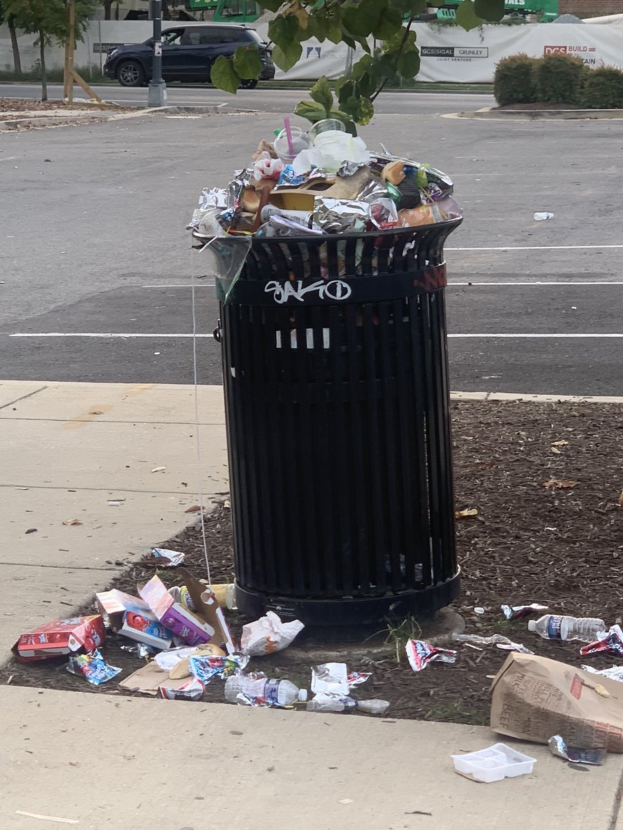 davidrdegroot's tweet photo. @dc311 can we get another trash can near the basketball court at the corner of 13th and Allison NW. this one is always full. https://t.co/qvSdCLuE9c