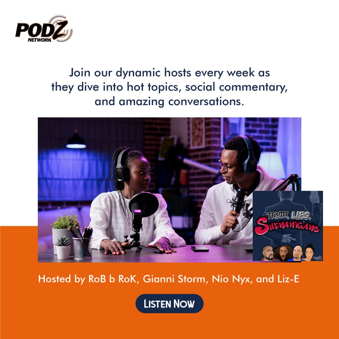 PodzNetwork's tweet image. It's a rollercoaster of opinions, laughter, and unforgettable moments! 🎢

Listen to the episode here: podznetwork.com
#PodzNetwork #Podz #PodZofficial
