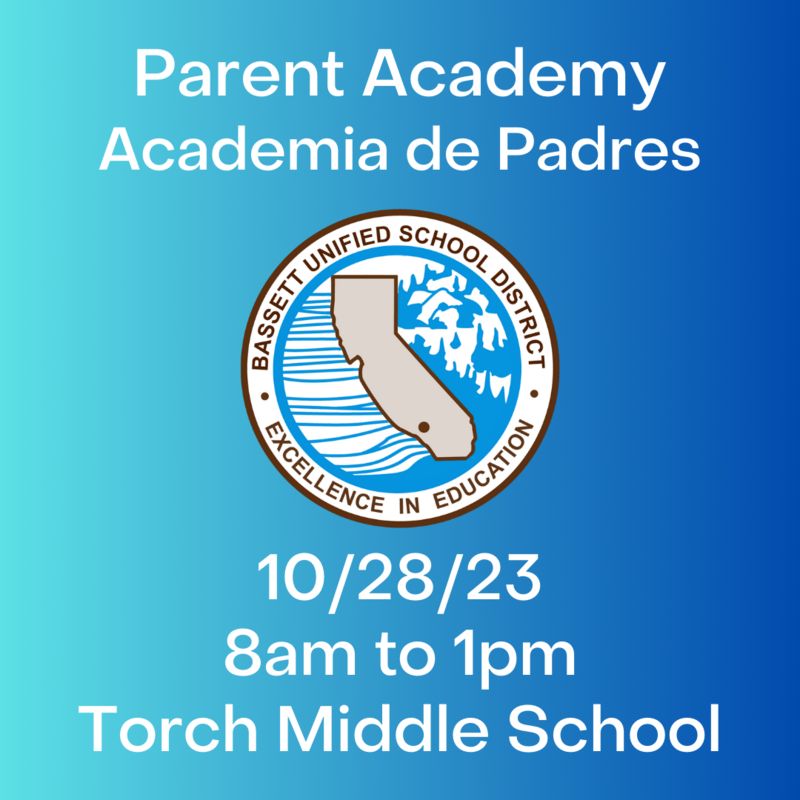 BUSD announces 2023 Parent Academy on October 28, 2023 at Torch Middle School. Sessions will start at 8am, We hope to see you there! bit.ly/3RJuGHj
#BUSDProud