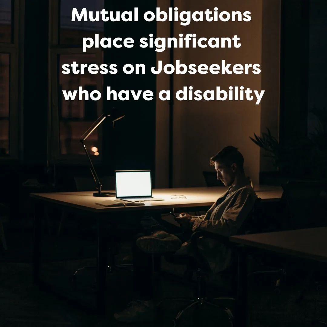 advocacynsw's tweet image. #MutualObligations place significant stress on #Jobseekers who have a #disability – In our latest report, we have seen that having mutual obligations contributes to negative outcomes for people with a disability.  👉 Read the full #report: buff.ly/3ZwIl6j