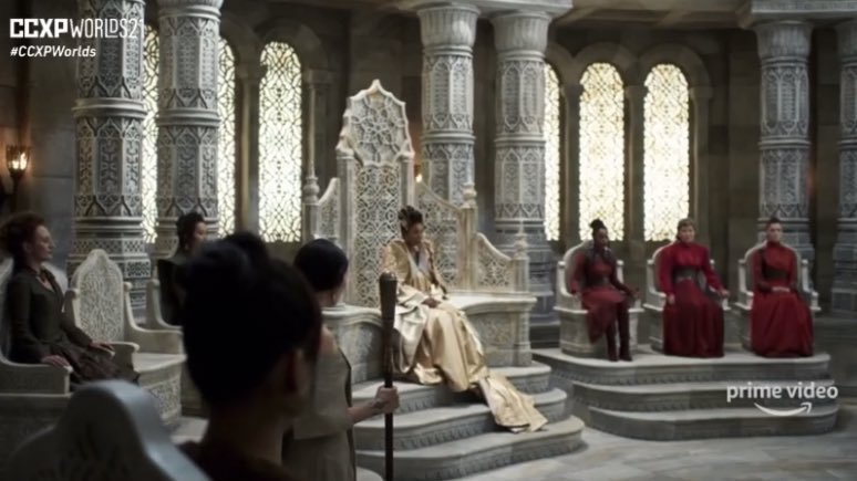 ericaparr_'s tweet photo. Nynaeve conta a Egwene o significado de Aes Sedai: serva de todos. E diz-lhe que ela a vai deixar muito orgulhosa pela Aes Sedai em que se vai tornar. Depois da provação do A’dam, Egwene vai tornar-se numa das mais poderosas Aes Sedai e vai fazer história na Torre Branca #egwene https://t.co/p4kzLpGQIl