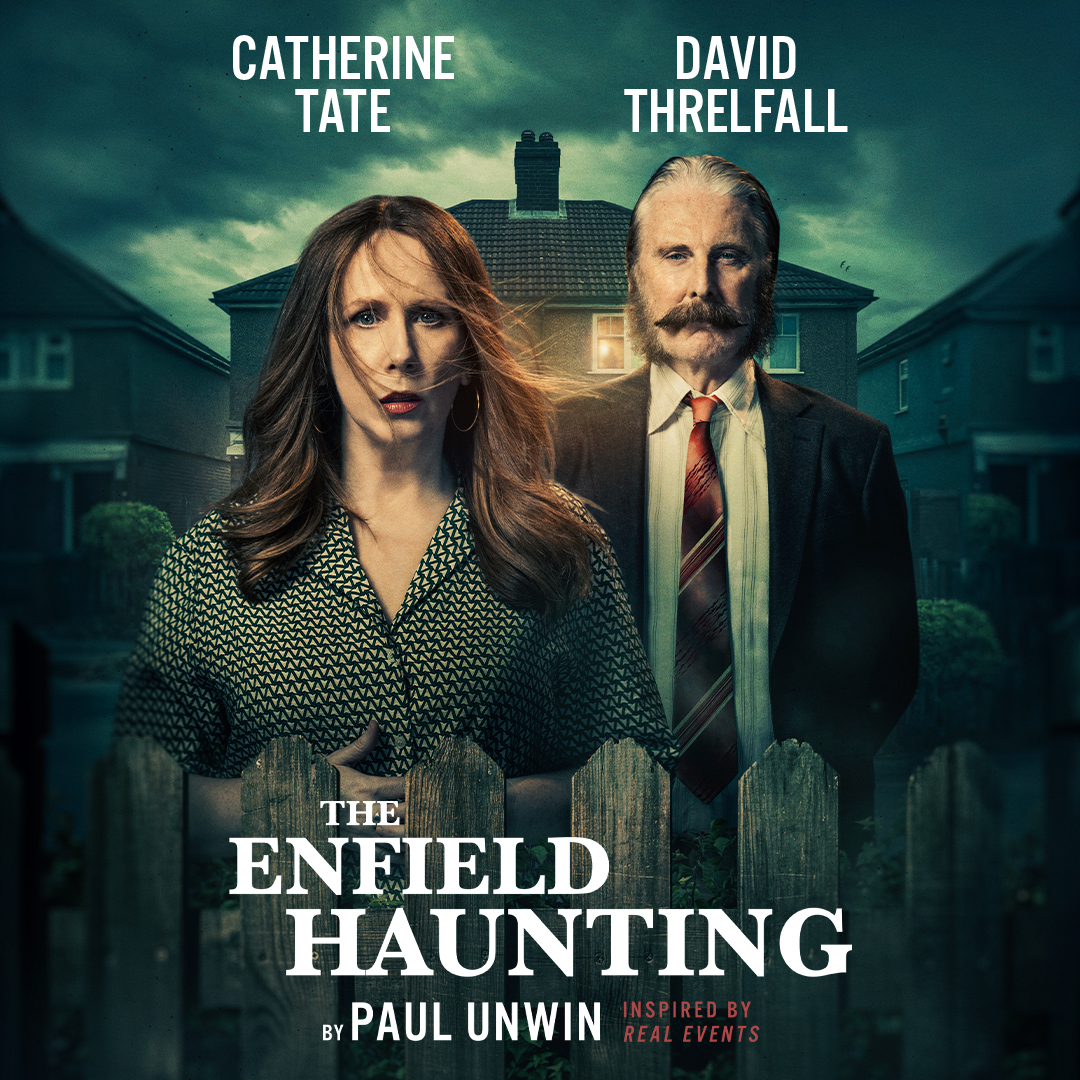'The Enfield Haunting', Catherine Tate's return to the West End, will be at the Ambassadors Theatre from 30th Nov to 2nd March 2024.