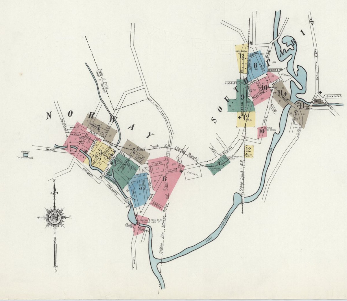 MasegoInc's tweet image. Today&apos;s map is a cut-out from a historical print. The color boxes correspond with the map&apos;s purpose, 10 points to whoever can identify the publisher and year. #maptrivia #geography #map