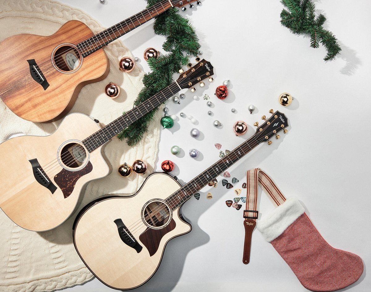From comfortable, compact beginner guitars to heirloom-quality instruments, the Taylor lineup is packed with perfect gifts for all kinds of guitar players. Check out our 2023 Holiday Gift Guide: tylrgt.rs/GiftGuide