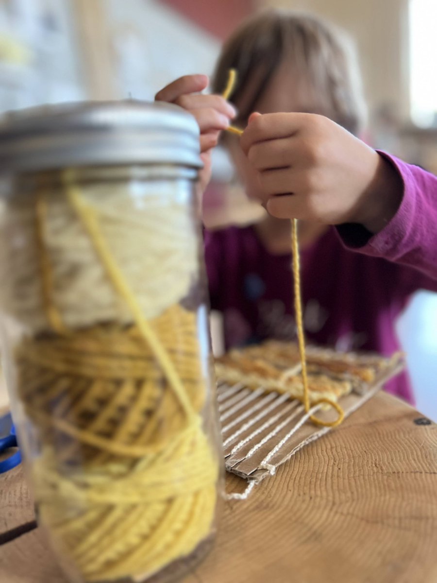 HinderYYC's tweet photo. This week in the circle room- the artist studio happened! Creativity, imagination, conversation, weaving our nature stories.
#learningthroughthearts #cbeliteracy #getoutside https://t.co/XSXEeAsCtx