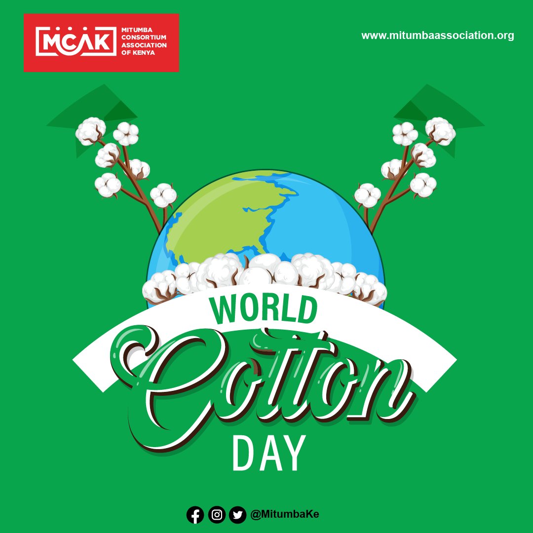 On this World Cotton Day, let's celebrate the versatility and sustainability of reused cotton textiles. Choose quality over fast fashion, and embrace a greener future with #Mitumba. #WorldCottonDay #SustainableCotton