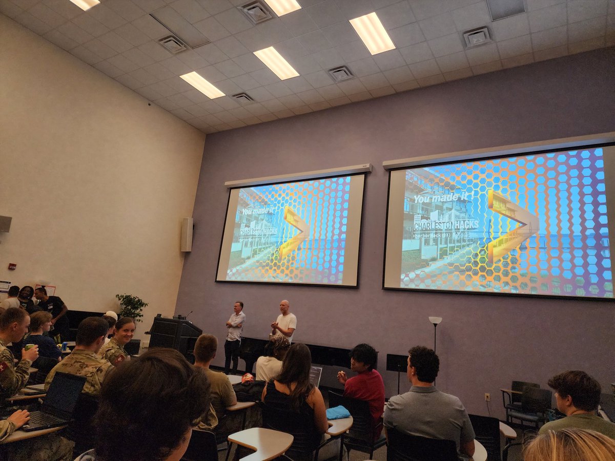 CharlestonHack's HarborHack is kicking off! <a href="/Descart84114619/">Charlestonhacks</a>
