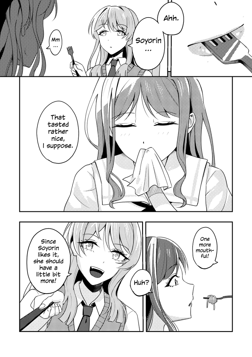 wsdhans's tweet photo. Source: https://t.co/kMkX1qTSoa

Title: "I drew 4 pages of AnoSoyo"

#BanGDream #bandori #MyGO https://t.co/xjmMknSqSn