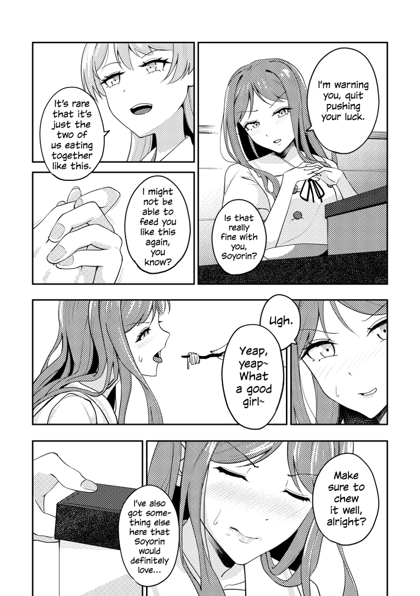 wsdhans's tweet photo. Source: https://t.co/kMkX1qTSoa

Title: "I drew 4 pages of AnoSoyo"

#BanGDream #bandori #MyGO https://t.co/xjmMknSqSn