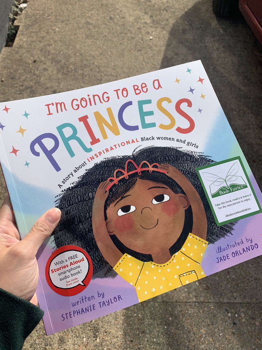 These amazing books were dropped today! A very sweet conversation between mother and daughter, packed full of inspiration for young black girls and women ♥️♥️ #ibelieveinbookfairies #TBFPrincess #TBFNosyCrow #ImGoingtoBeaPrincess #StephanieTaylor #JadeOrlando #BLMBookFairies