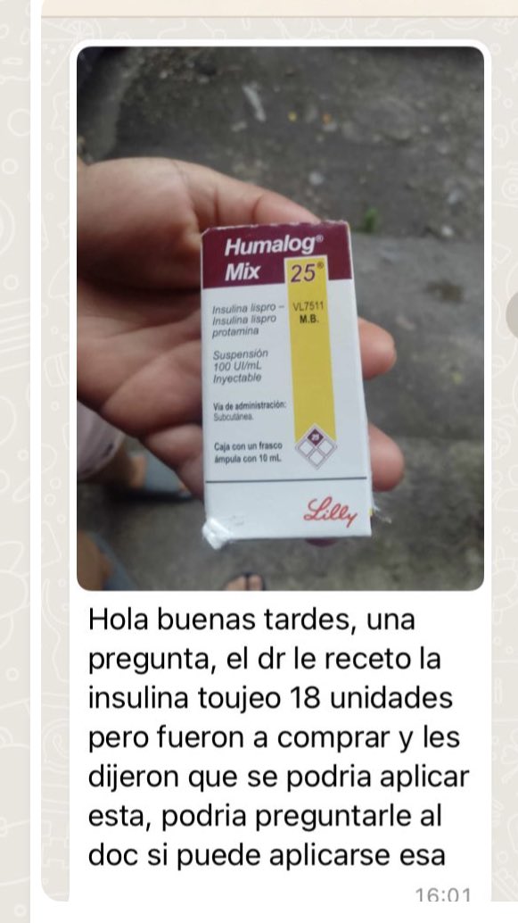 RafaelViolante2's tweet photo. Cosas terribles que pasan en una farmacia. Deberían demandar a la empresa y al dependiente que hace esto.Puede tener consecuencias graves en la salud de los pacientes que le cambien el tratamiento de la receta particularmente hablando de insulina. Estamos hablando de cosas serias https://t.co/xVR220JSA5
