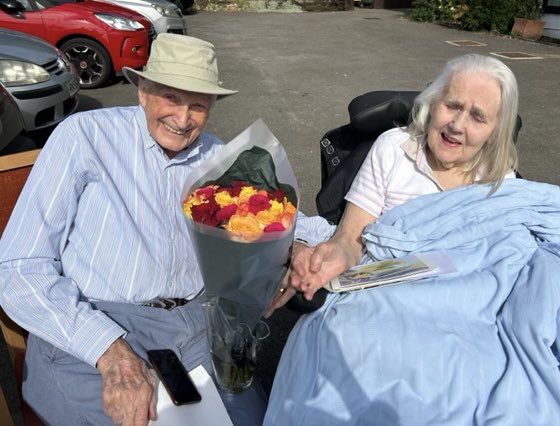 Wendy Mead (@wendymgcc) on Twitter photo Happy 67th Wedding Anniversary Jo & Alan 🥂#celebration #love #carehomes #oxfordshire <a href="/ForestHealthLtd/">Forest Healthcare</a> Happy 67th Wedding Anniversary Jo & Alan 🥂#celebration #love #carehomes #oxfordshire <a href="/ForestHealthLtd/">Forest Healthcare</a>