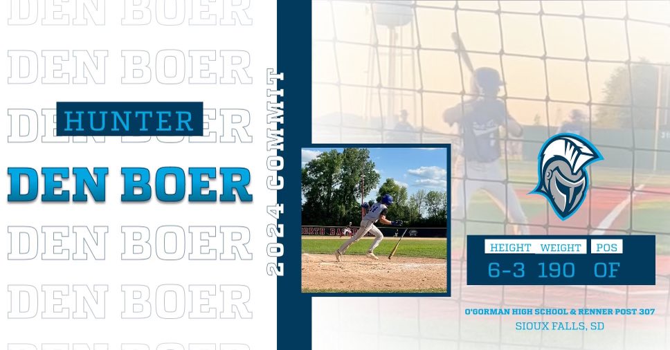 Hunter Den Boer (@hunter_denboer) on Twitter photo I’m excited to announce that I’ve decided to take the next step in my athletic and academic career at <a href="/DSU_Baseball_/">Dakota State University Baseball</a>. I’d like to thank everyone that has helped me along my baseball journey. #FinishEmpty I’m excited to announce that I’ve decided to take the next step in my athletic and academic career at <a href="/DSU_Baseball_/">Dakota State University Baseball</a>. I’d like to thank everyone that has helped me along my baseball journey. #FinishEmpty