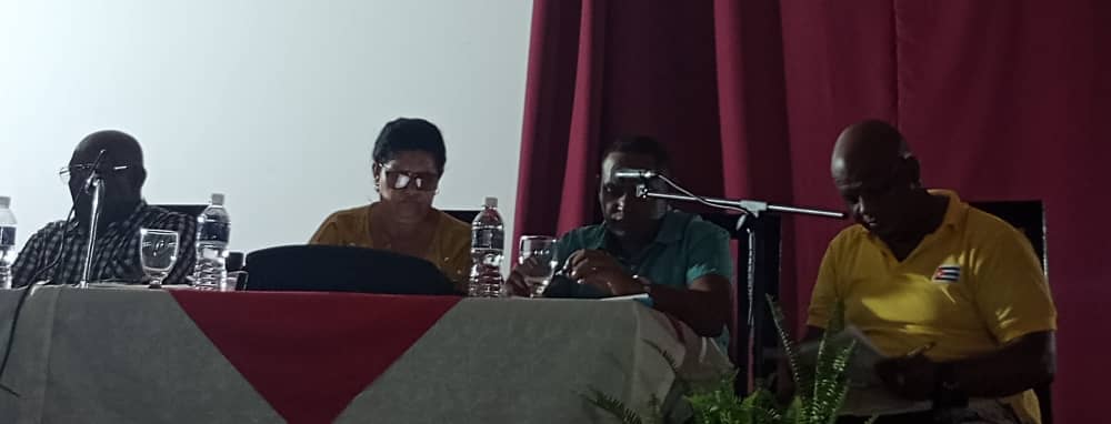 El Vicepresidente de la República de #Cuba  Salvador Valdés Mesa, intercambió en la AMPP en San Cristóbal, #Artemisa , sobre la implementación del Decreto Ley No. 72 del 2022 sobre las estructuras organizativas en las administraciones municipales del PP y su funcionamiento.