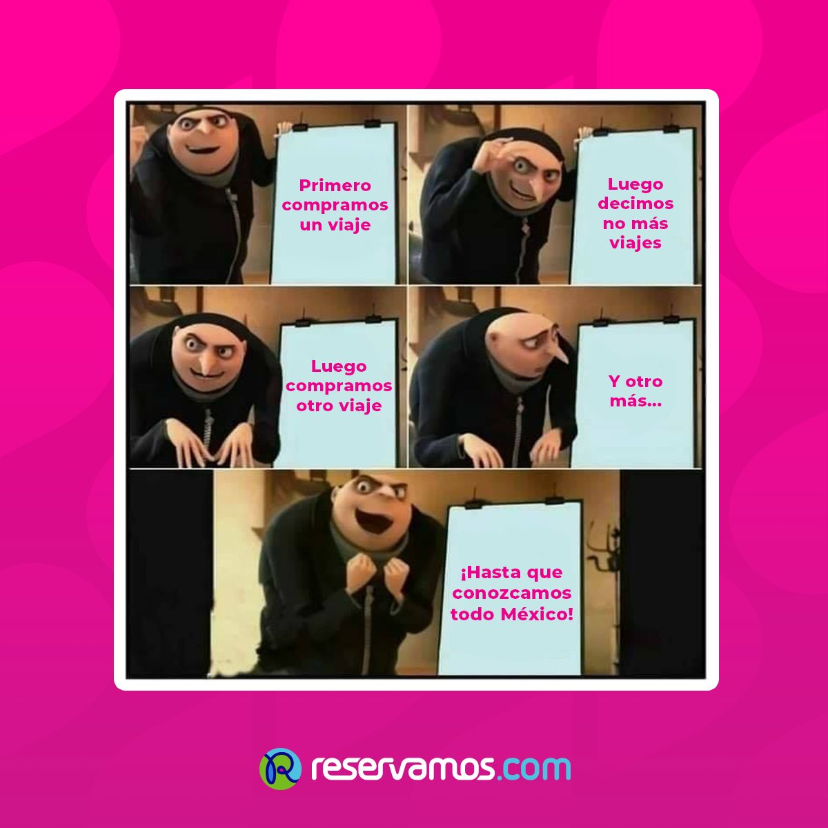 Y con Reservamos no solo viajas, ¡también ahorras! Utiliza tu Monedero Reservamos, acumula dinero con cada compra y ahorra en tu siguiente viaje: bit.ly/47Vq9XO #AhorraViajando #reservamosmx