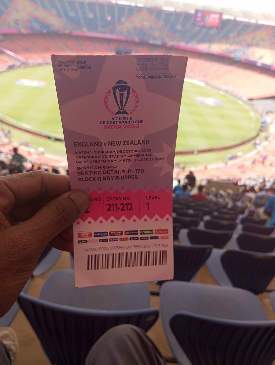 ramkumar84i's tweet photo. Stadium was initially empty around 2 PM, then Free passes were given to small kids &amp; villagers forcibly. Kids were eating and spitting Vimal Gutkha everywhere. It was less of a stadium but stinking fish market. The water bottles were sold at 100 rupees per litre. Dirty Scam!! https://t.co/mkTeVXvV87