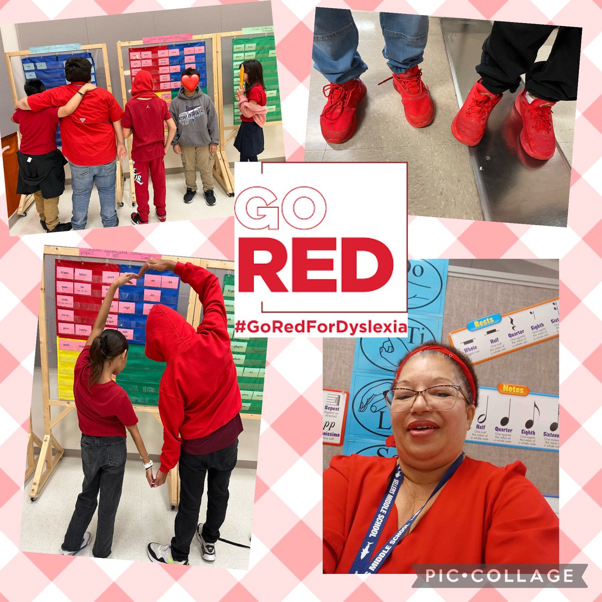 mzturingan's tweet photo. Sellers Sharks always show their support for their @gisd_dyslexia students! ❤️
@Sellers_Sharks @gisdnews 
#GoRedForDyslexia 🟥 #ExperienceTheMagic #TheGISDEffect #ItsAGoodDayToBeAShark 🦈 #SeasTheDay 🌊 https://t.co/JHNgD62FjH