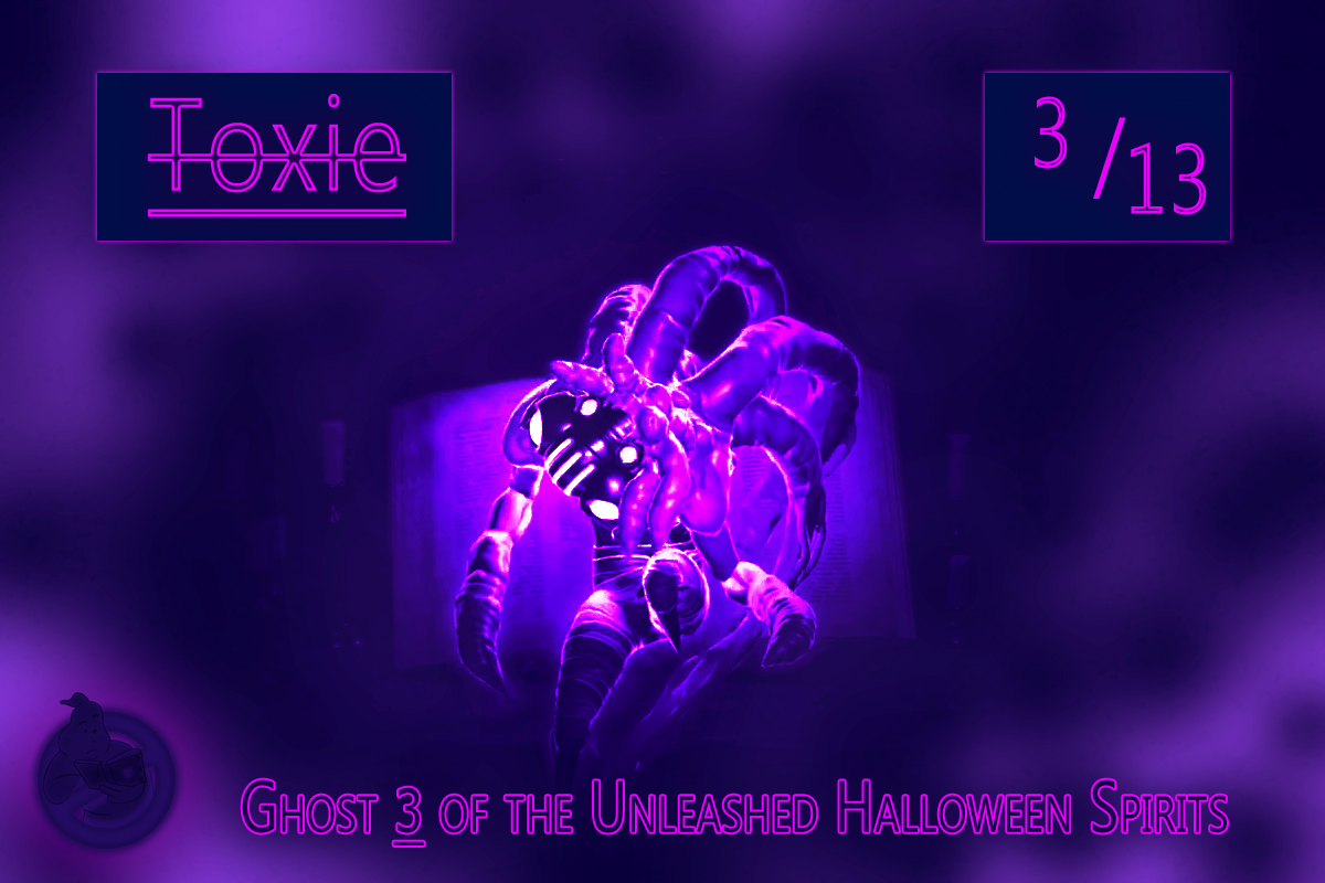 Ghost 3 of the Unleashed Halloween Spirits; "Toxie". From Ghostbusters: Spirits Unleashed.