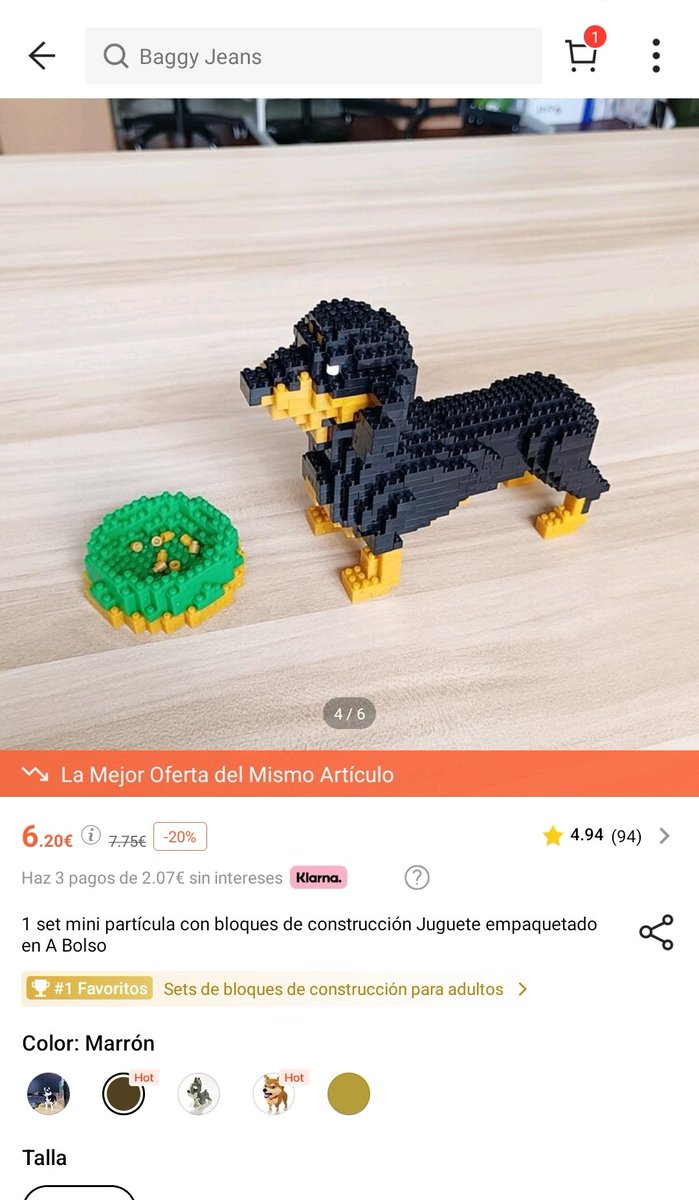 hay para montar un perro salchicha en shein😭😭