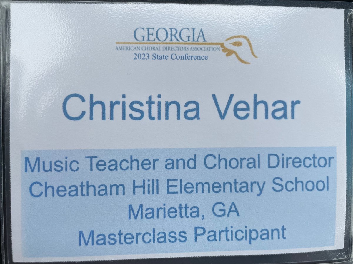 Christina Vehar, MME tweet media