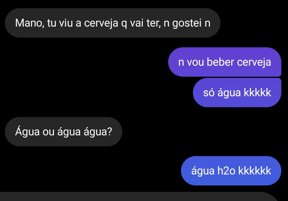 666yoha's tweet photo. muito perigoso dizer q vai beber água na rave KKKKKKKKKKK pq sempre perguntam isso https://t.co/4J3xjhLnA8