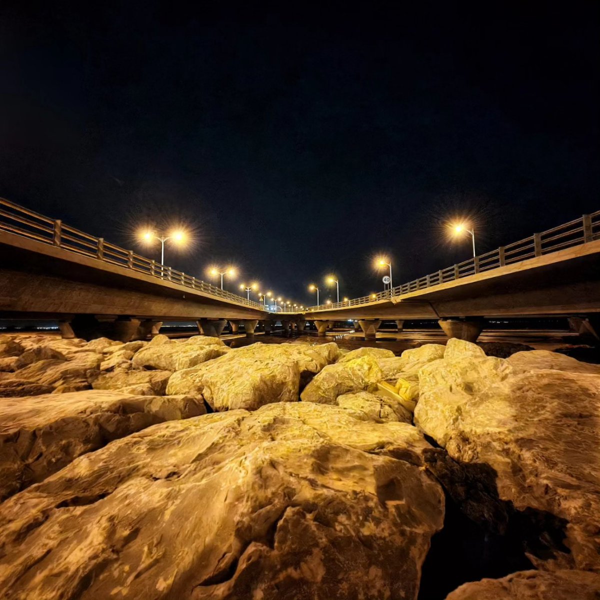 Beneath the midnight sky, every photo tells a silent story.