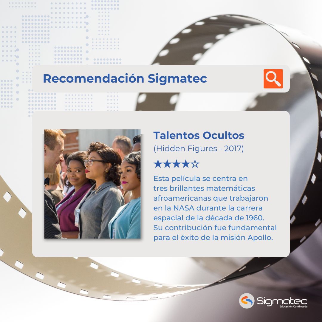 sigmatecdr's tweet image. Hoy queremos recomendarte una película que no solo entretiene sino que también inspira con poderosas lecciones sobre la gestión del talento humano. 

Presentamos &quot;Talentos Ocultos&quot; (Hidden Figures).

¿Has visto esta película?

#Sigmatec #TalentosOcultos #GestiónDelTalentoHumano