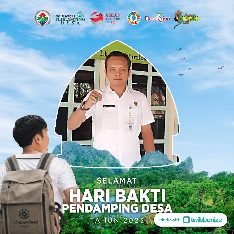 Selamat Hari Bakti Pendamping Desa, Desa Mandiri Masyarakat Sejahtera
#HariPendampingDesa 
<a href="/jokowi/">Joko Widodo</a> 
<a href="/halimiskandarnu/">ABDUL HALIM ISKANDAR</a> 
@kemendespdtt 
<a href="/malik_haramain/">malikharamain</a> 
<a href="/imansyukri/">Iman Sukri</a> 
<a href="/taufikmadjid71/">IG : taufik.madjid</a> 
<a href="/iagusta1970/">Ivanovich Agusta</a>
@yusradaridesa 
@fachrilabalado 
<a href="/azzameldzikrie/">#SantriIndonesia</a> 
<a href="/tppkemendes/">TPP KEMENDES</a> 
<a href="/TppLampung/">TPPLampung</a>