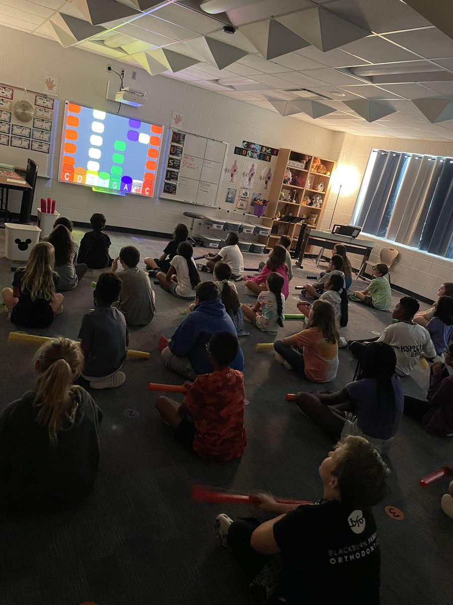 MsGrimet's tweet photo. Our Bengals had so much fun combining classes to share a Friday Fun Day! They have worked so hard in music to earn this special day! Bengals truly make the BESt music!!💙 https://t.co/03LYQMXW0Z