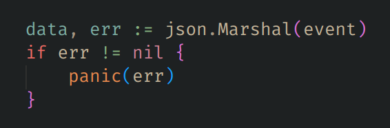 derekdamko's tweet photo. There has to be a better way to handle errors in Go. Or my code just going to be littered with: if err != nil ? https://t.co/vCwU9czE01