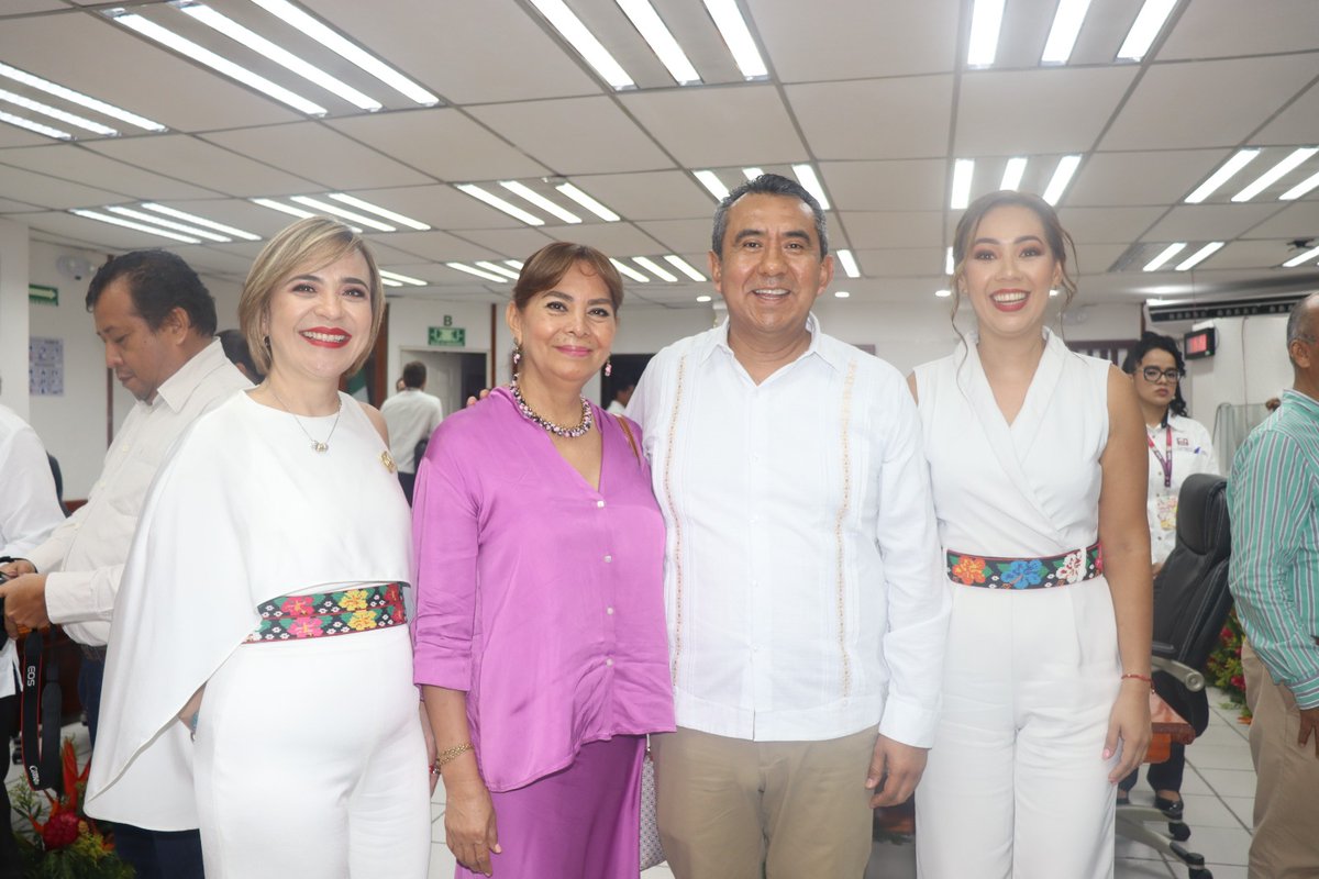 TE_TABASCO's tweet photo. Hoy la MD.@magochaea  Magda. Presidenta del TE, asistió como invitada especial a la sesión del @IEPCTabasco, donde se declaró formalmente el inicio del Proceso Electoral Local Ordinario 2023-2024, donde se renovará gubernatura, Congreso del Estado y las 17 presidencias Mpales. https://t.co/BydqVZCTFF