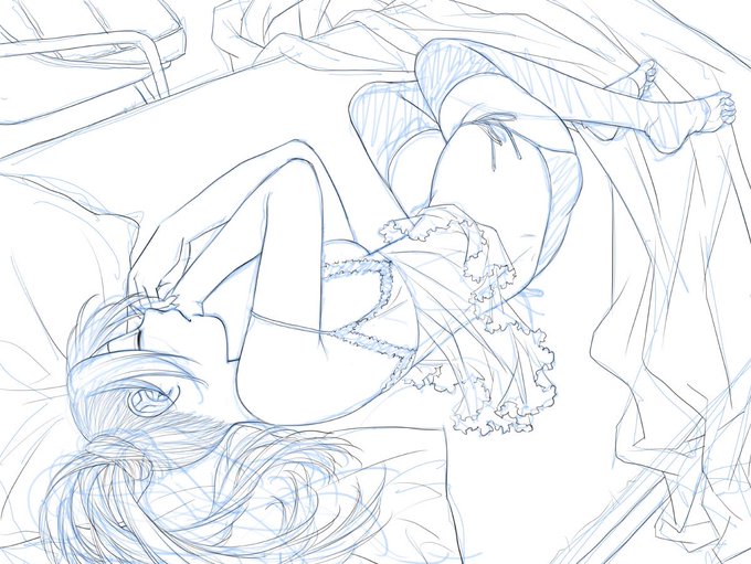 おはすみなさい〜😴

たまにはこんな描き方も…

下描きとペン入れ→一色で陰影付ける→カラー化→仕上げて完成 