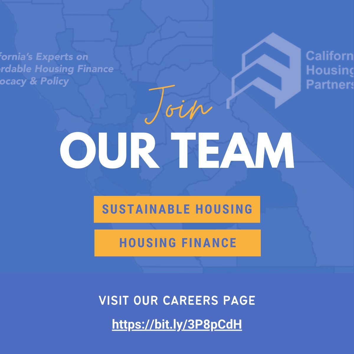 Looking for a way to contribute to the production & preservation of affordable & sustainable homes for low-income Californians? We welcome you! Check out open roles with our Sustainable Housing and Housing Finance teams here: bit.ly/3P8pCdH