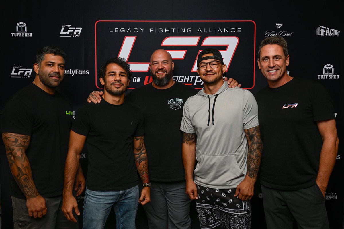 Honored to be working @LFAfighting #169 with some MMA legends…@CubSwanson @Pantojamma & my man @MaxSoares_m Action begins at 8pm / 6 PT on @UFCFightPass Let’s gooo!