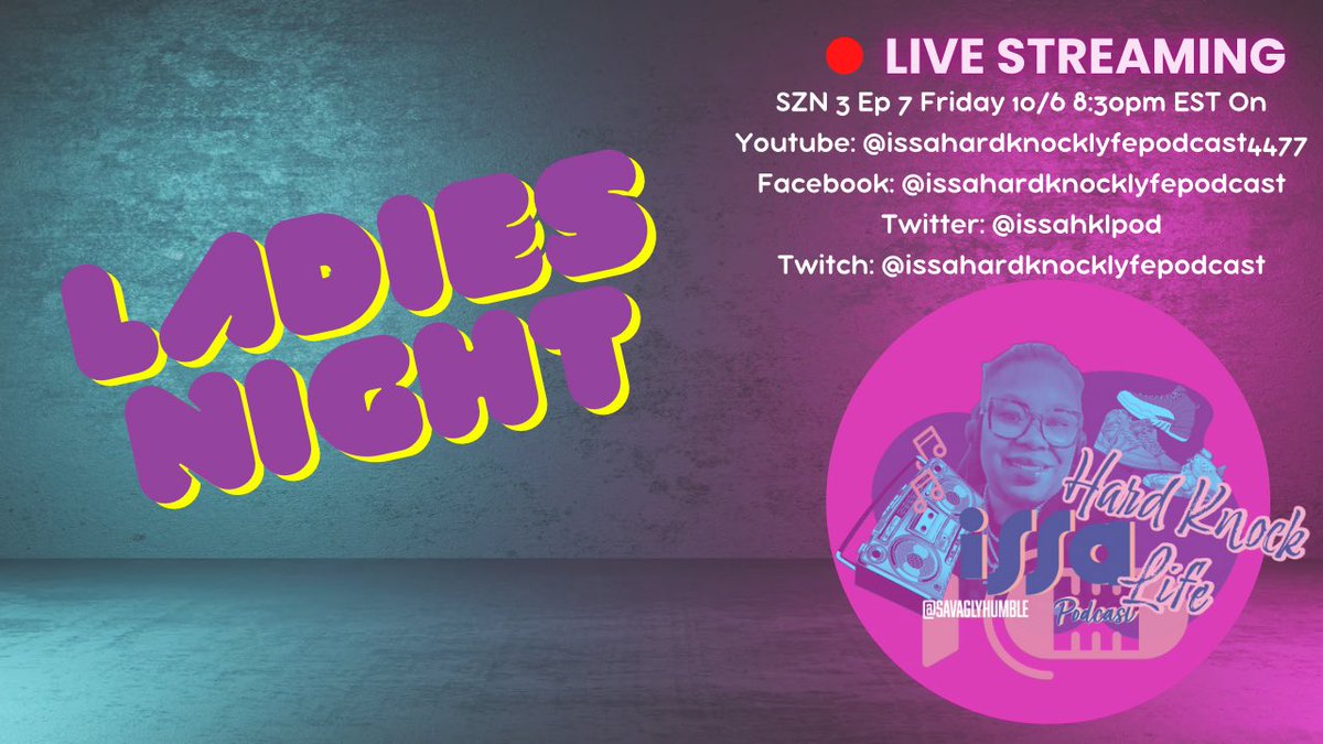 IssaHKLPod's tweet image. Ladies Night Tonight… This Should Be Fun🤣