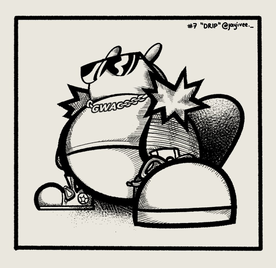 jayivee's tweet photo. Day 7: Drip 
. 
#inktober #inktober2023 https://t.co/1kjF5A9tO3