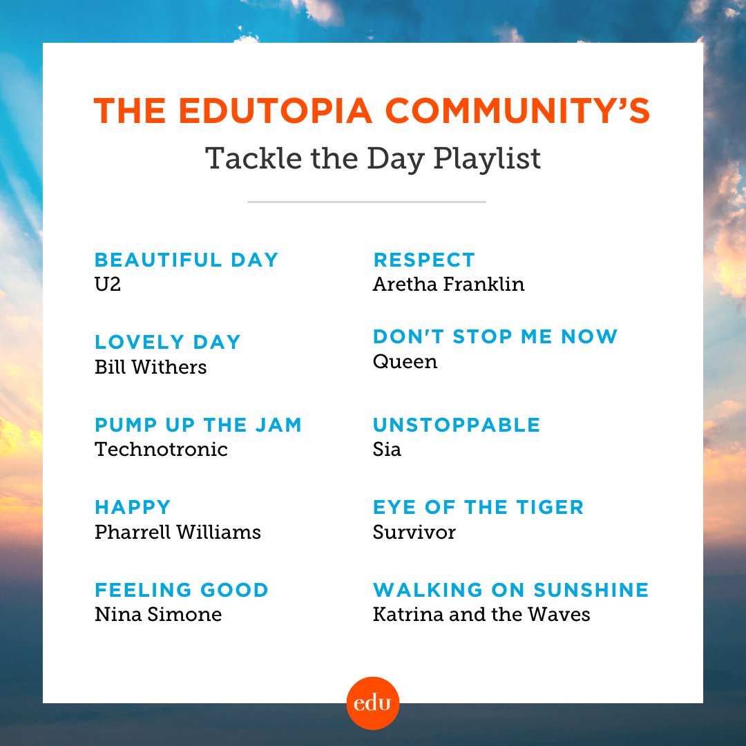 We asked our community about the morning music they love to get ready for the day, and these were 10 of the most-mentioned songs. Time to crank up the volume! 🎶 

Listen to the playlist on YouTube: bit.ly/3Q1lVHr