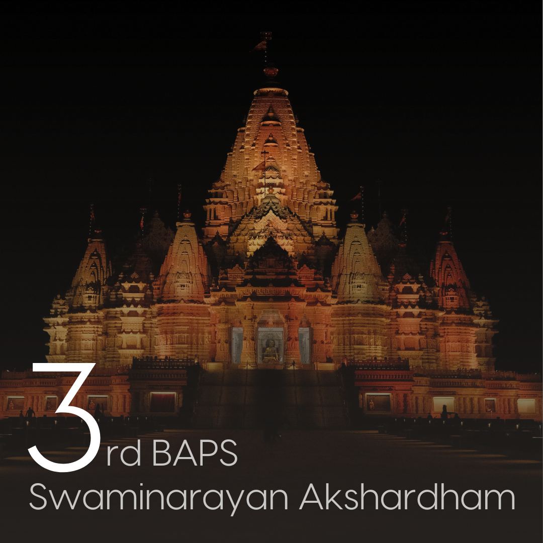 3 days left until the grand revelation of the 3rd magnificent Akshardham! Get ready to witness the divine fusion of culture, spirituality, and art. #AkshardhamOpening2023 #LegacyofInspiration #Akshardham