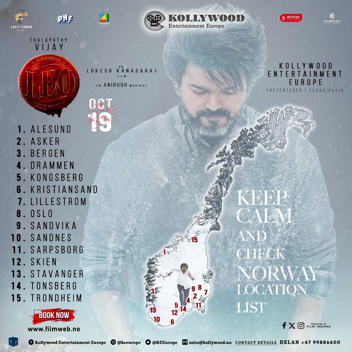 KEEurope's tweet photo. L.O.C.A.T.I.O.N.S LIST NORWAY

Grand release from this Oct 19th 🔥 https://t.co/J3l2yf8smk