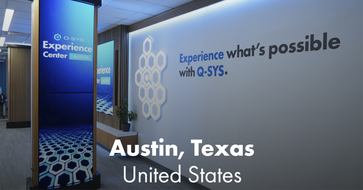 QSYS_AVC's tweet image. 🌍Q-SYS offers Experience Centers worldwide where you can immerse yourself in the Q-SYS Platform and our partner ecosystem. Explore in-person training, interactive technology demonstrations, and meet with our experts! bit.ly/3PZfwvh

#QSYS #AVTechnology