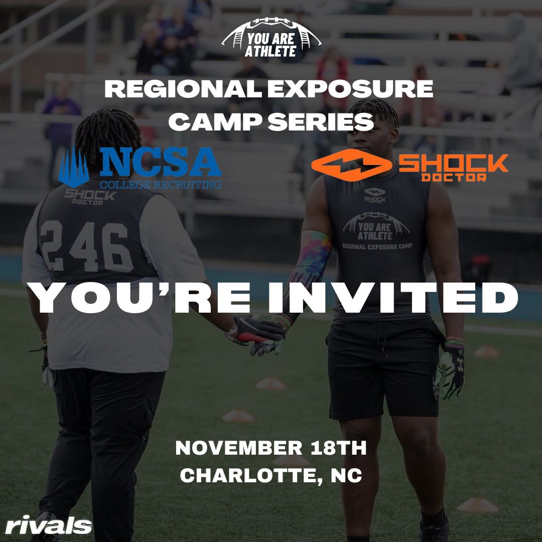Thanks for the invite <a href="/youareathlete/">You Are Athlete</a> <a href="/ShockDoctor/">Shock Doctor</a>